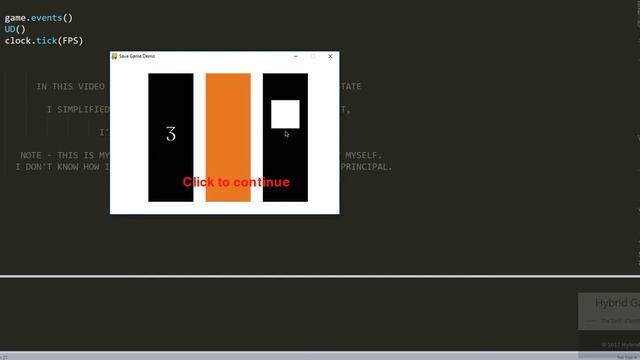 Saving Game Data to Local Files - Python 3 Demo смотреть онлайн