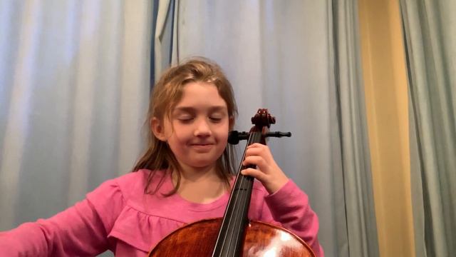 Elisabeth’s G major Scale on Cello смотреть онлайн