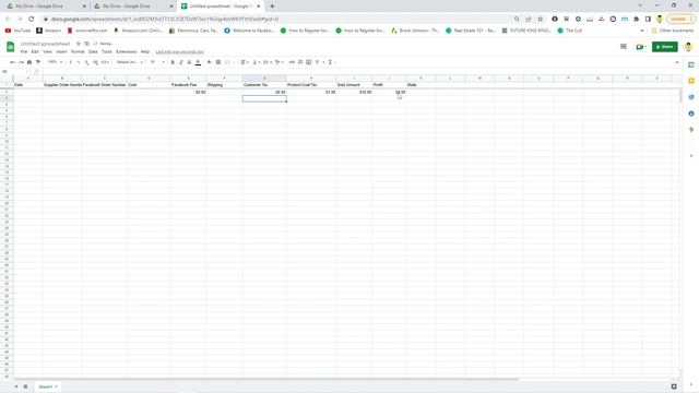 How to create a Simple Google Excel Spreadsheet to Keep Track Online Business Expenses and Profit смотреть онлайн