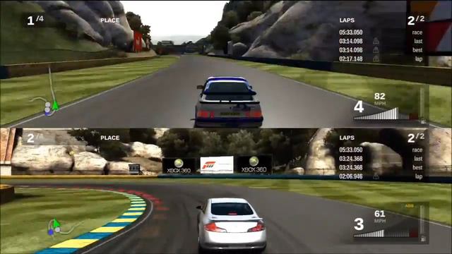 Forza Motorsport 3 Split Screen смотреть онлайн