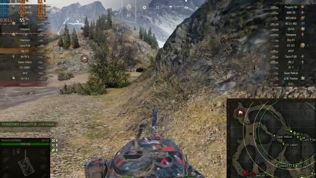 Athlon II x4 640 + GTX 650 + 6 GB DDR3 World of Tanks 1440x900 (HD client low settings) смотреть онлайн