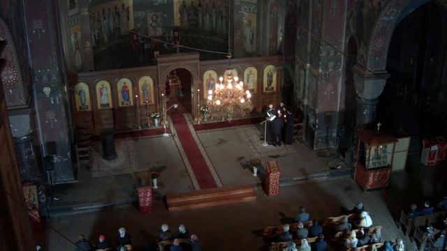 Пасхальное богослужение в Ново-Афонском монастыре.The Easter celebration from New Athos monastery. смотреть онлайн