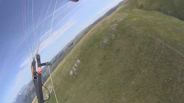 Горная подготовка, термические полеты, работа у склона - параплан обучение.