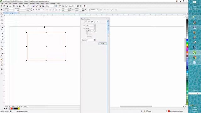 Corel Draw Tips & Tricks Transformation Docker PART 2 смотреть онлайн
