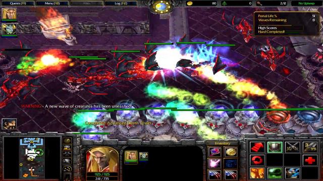 16. Warcraft III: The Frozen Throne - Alliance Campaign - Secret Level - The Crossing смотреть онлайн