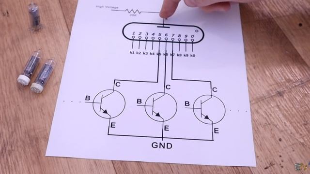 Tiny Nixie Tubes - Control | Drivers | High Voltage | Circuit | Watch смотреть онлайн