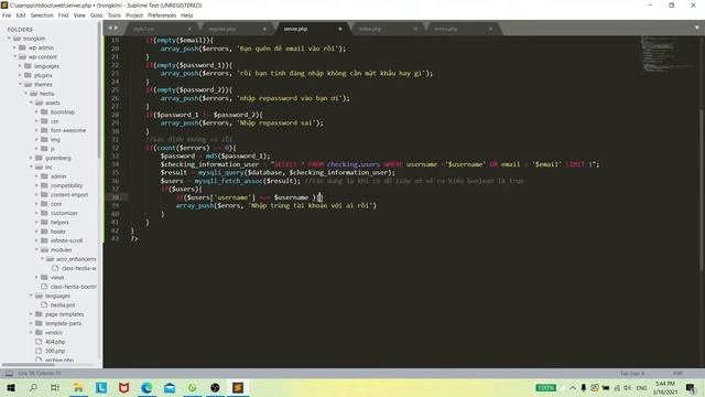 Code trang register và login cho web bằng PHP ( sử dụng xampp ) смотреть онлайн