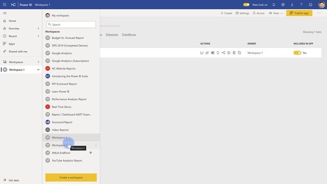 Maintain a Single File When Sharing a Report in Multiple Workspaces and Apps смотреть онлайн
