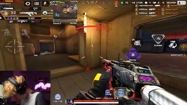 NEW Legend RHAPSODY Predator Rank Gameplay! (Apex Legends Mobile) смотреть онлайн