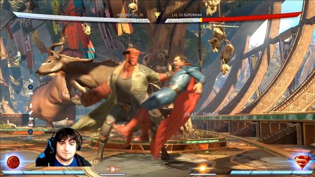 Injustice 2: Hellboy Combo Guide смотреть онлайн