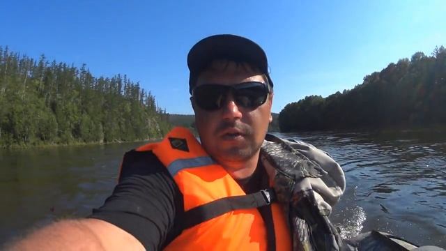 река Амгунь. Сплав и рыбалка на горной реке. смотреть онлайн