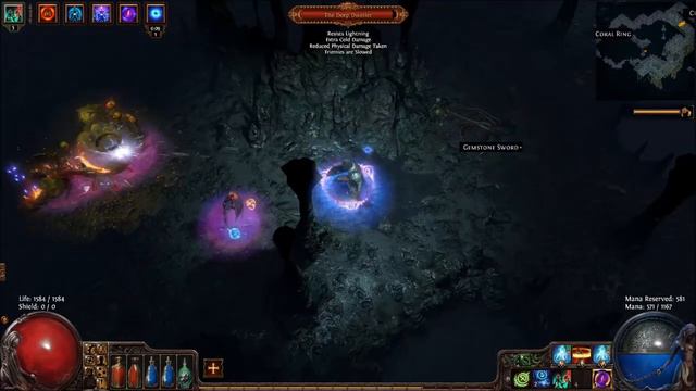 Path of Exile - Elemental Wand Templar - Merciless Act 1 смотреть онлайн
