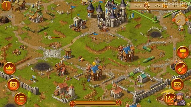"Townsmen" Pt.26, Election day, longplay, Android, russian version. смотреть онлайн