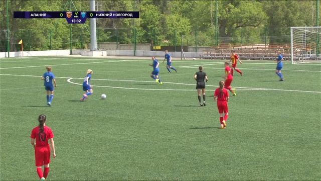 «Алания» - «Нижний Новгород» | Первенство России по футболу среди девушек до 16 лет (ЮФЛ-девушки) смотреть онлайн
