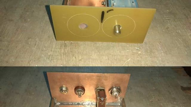 QRP тюнер #4 по схеме Г-КОНТУР / 40-10 meter band Of QRP antenna tuner, for Long Wire Antenna. смотреть онлайн