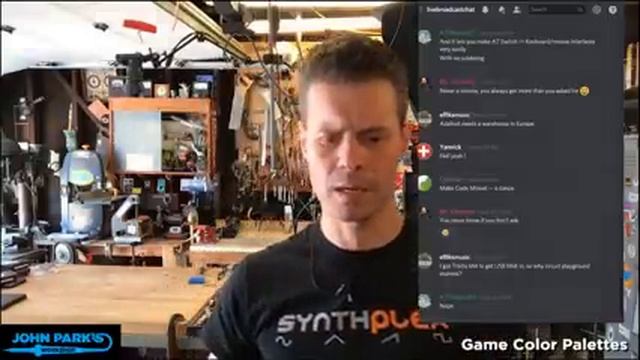 JOHN PARK'S WORKSHOP LIVE 6/27/19 Game Color Palettes @adafruit @johnedgarpark #adafruit смотреть онлайн