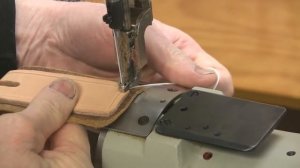 Рукавная швейная машина для кожи