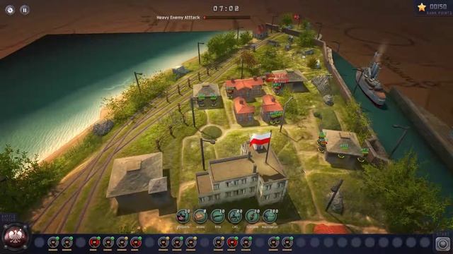 Warfront Defenders: Westerplatte Gamepaly and Review смотреть онлайн