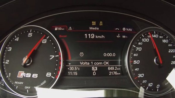 Audi RS6 Performance (C7) LAUNCH CONTROL