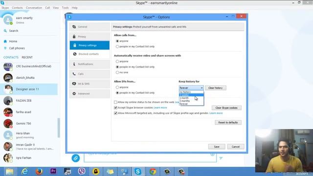 How to Clear/delete Skype History/Skype messages 2015 смотреть онлайн