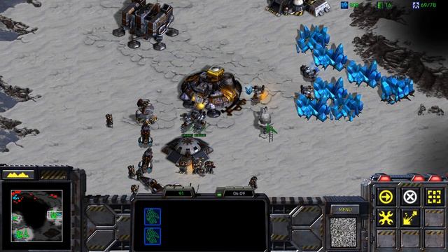 StarCraft: Remastered BW Campaign Terran 1 - First Strike (No Commentary Walkthrough) смотреть онлайн