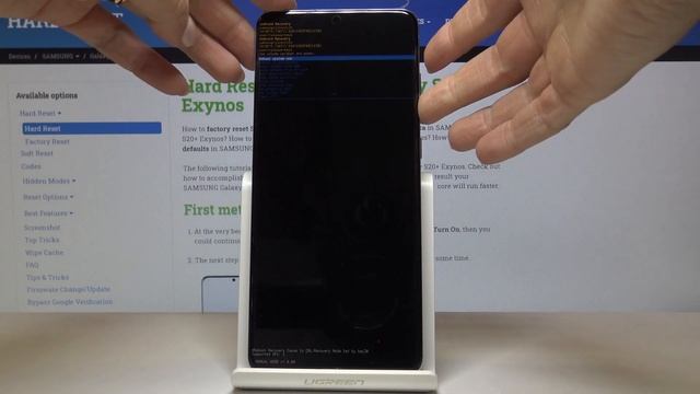 How to Wipe Cache on SAMSUNG Galaxy S20+ - Clear Cache Partition смотреть онлайн