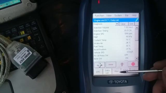 TOYOTA Techstream VS Intelligent tester II сравнение быстродействия смотреть онлайн