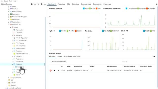 How to Create Table in PostgresSQL 16 using pgAdmin 4 смотреть онлайн