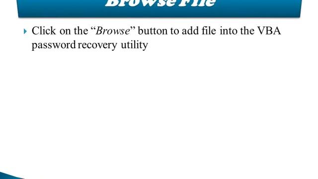 VBA Password Recovery Software: Remove Macro File Password смотреть онлайн