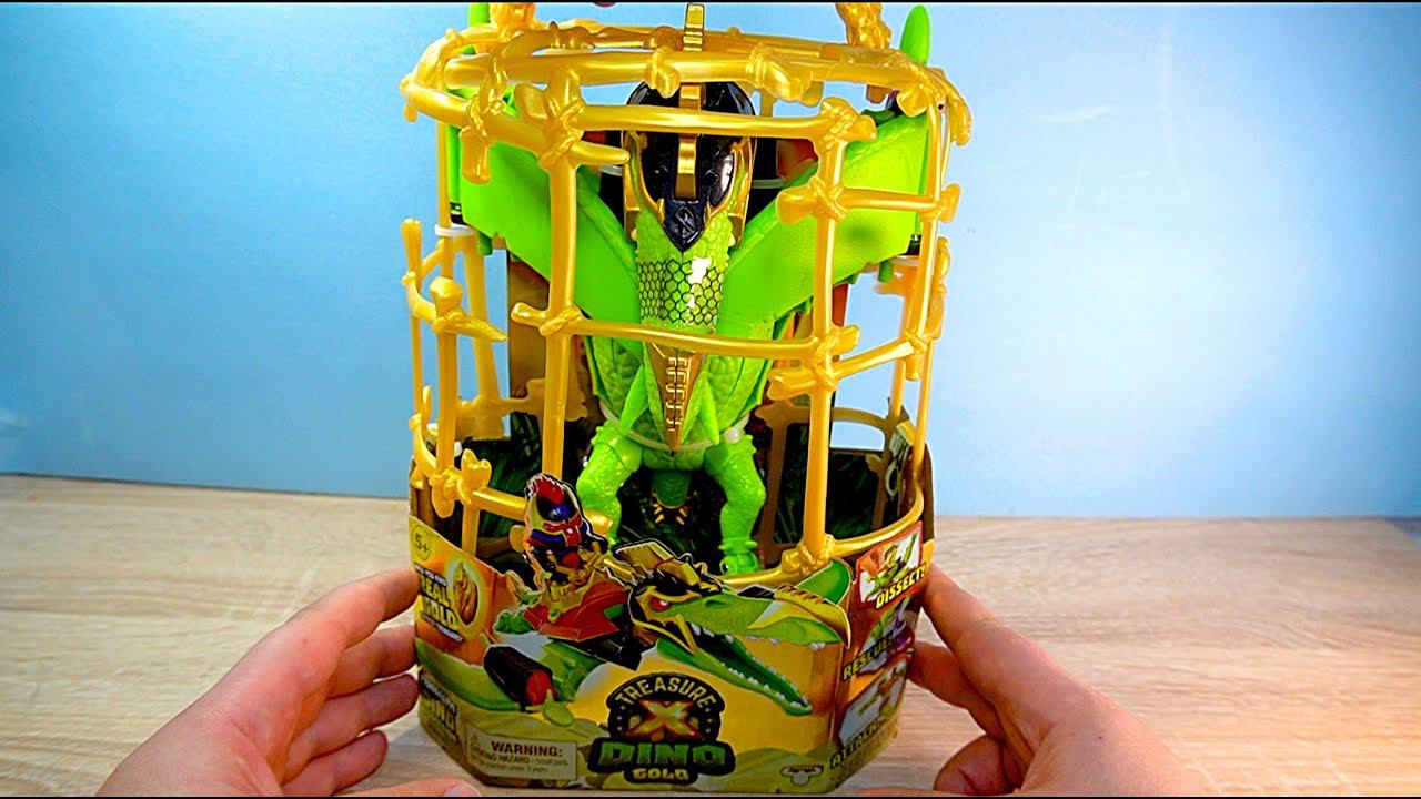 Treasure X Dino Gold Pterodactyl Трежер Икс Птеродактиль смотреть онлайн