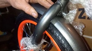 Пошаговая сборка детского велосипеда