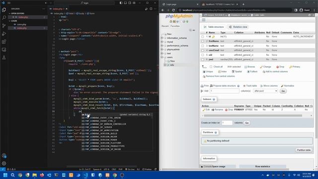 Creating a login page using php - Sudo смотреть онлайн