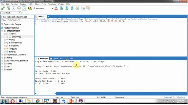 What is SQL Constraints? and how to use the Constraints in SQL? | SQL Tutorial For Beginners смотреть онлайн