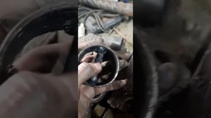 Как снять наружную обойму подшипника поворотного кулака (хёндай)
