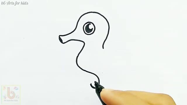 How To Draw A Seahorse смотреть онлайн