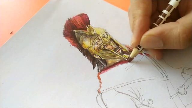 How to Draw Alexios ASSASSIN'S CREED ODYSSEY смотреть онлайн