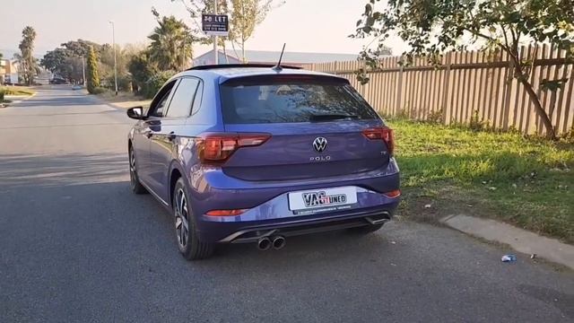 VW Polo 2022 1.0TSi Downpipe exhaust with pops and bangs (stage 2 tuned) смотреть онлайн