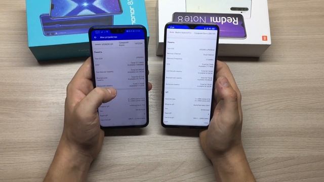Honor 8X VS Xiaomi Redmi Not 8 Pro