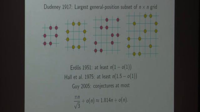 Forbidden Configurations in Discrete Geometry (Paul Erdős Memorial Lecture) смотреть онлайн