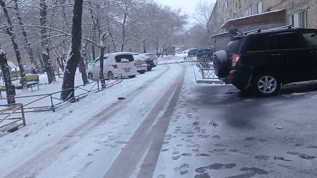 131 / Абакан, первый снег / 31.10.2023