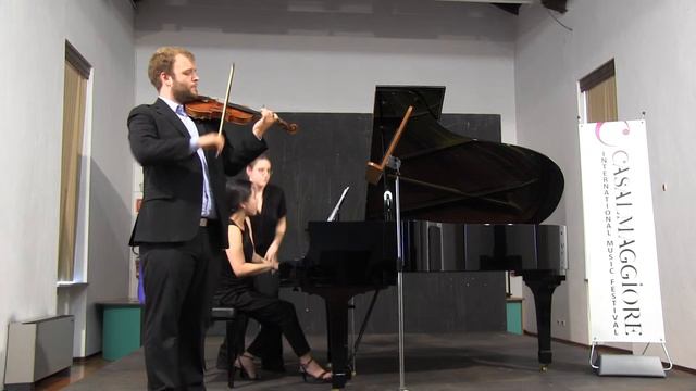 8 July 2015 - 17.45 - M. Ravel: Sonata Op. Posth. -  J. Peters, Violino; J. Son, Piano