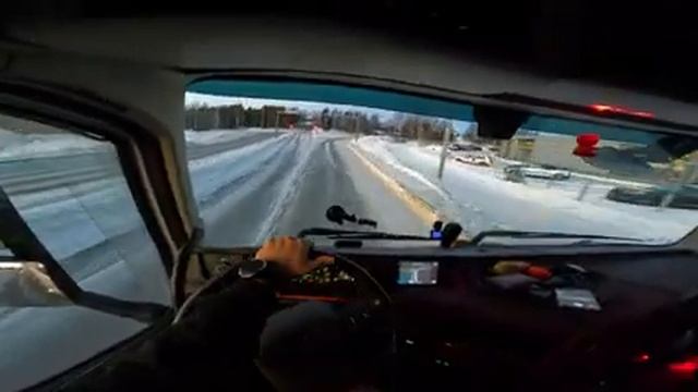 Across Sweden POV Truck Driving Norway-Sweden 4K60 VOLVO FH540