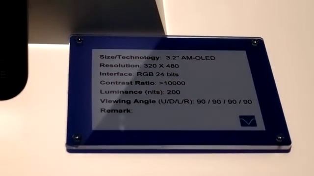 A 3.2" AMOLED prototype by Tianma смотреть онлайн