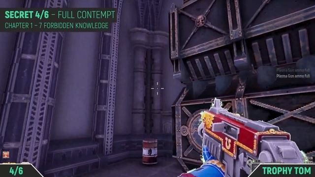 Warhammer 40K: Boltgun - All Secrets - Chapter 1 - Mission 7: Forbidden Knowledge смотреть онлайн
