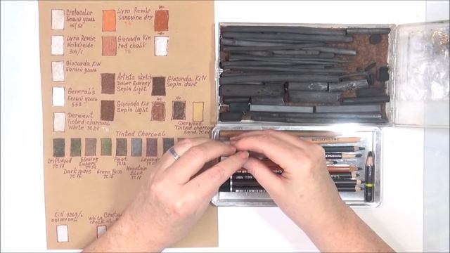 Материалы для курса "Мел и уголь" смотреть онлайн