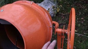 Бетономешалка на 120 литров. Отзыв первого пользования, плюсы и минусы.