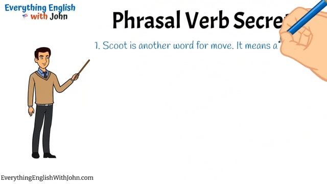 To Scoot Over: Learn Phrasal Verbs Through Stories, English Practice Time смотреть онлайн