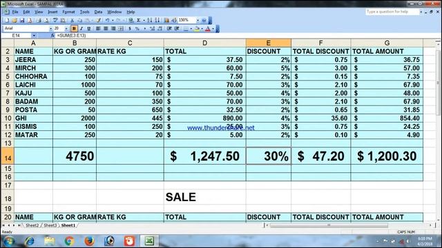 How to Doing office work in ms.excel MS.OFFICE EXCEL 2003 Tutorial in Hindi -master tips смотреть онлайн