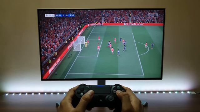 FIFA 22 Gameplay on PS4 Slim смотреть онлайн