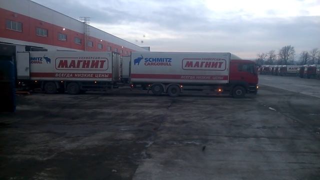 Постановка на ворота автопоезда со сквозной загрузкой. Тандер. Магнит. Сельта. смотреть онлайн